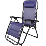 Mojawo Mojawo, Gartenstühle, Relaxsessel Gartenstuhl klappbar Camping Balkon Terrasse Blau