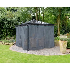 CANOPIA Palram - Canopia Insektenschutznetz für Pavillons 4,3 m x 4,3 m Grau