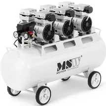 MSW Kompressor ölfrei - 65 L - 3 x 750 W