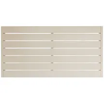 Andrewex Sichtschutzelement Faro 180 x 90 cm Beige Holz