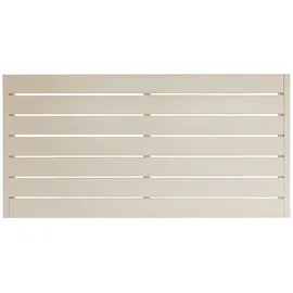Andrewex Sichtschutzelement Faro 180 x 90 cm Beige Holz