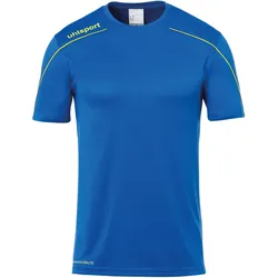 uhlsport Stream 22 Trikot Kurzarm azurblau/limonengelb L