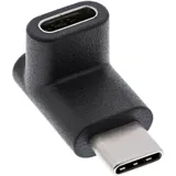 InLine USB 3,2 Gen,2 Adapter, USB-C Stecker an C Buchse, oben/unten gewinkelt