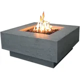 ELEMENTI Gasfeuerstelle Raung Ø 0 cm Grau