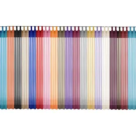 Gardinenbox Schlaufenschal, PULA HxB 175x140 cm, Bordeaux,