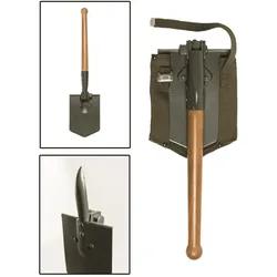 MILTEC Bundeswehr Klappspaten mit Tasche