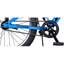 tpfsports Cross Kinderfahrrad - Jungen - 20 Zoll - Rücktritt + Handbremse - Blau