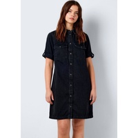 Noisy May Jeanskleid mit aufgesetzten Brustpattentaschen Modell 'NEW Signe S/S Denim Dress WG001BL NOOS Kleid schwarz