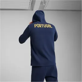 Puma Portugal Casuals Kapuzenjacke Herren 17 persian blue/sunny yellow XL