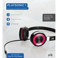 PRIF PlaySonic 1 Headset / Kopfhörer PS4 XBOX ONE PC Mobile NEU & OVP