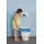 Geberit Bambini Stand-WC mit WC-Sitz Weiß