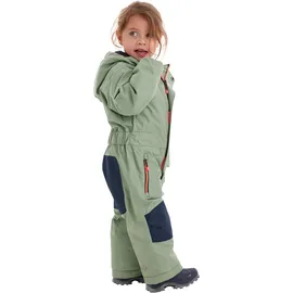 KILLTEC Kesley Mini Skioverall/Schneeanzug mit Kapuze und Schneefang, hell blaugrün, 86/92