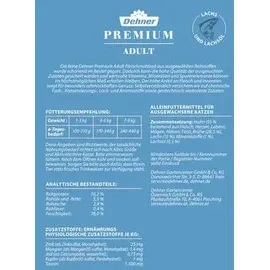 Dehner Premium Nassfutter Adult Lachs 12 x 100 g