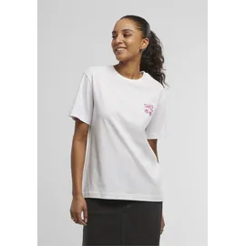 miss tee Lucky Girl Syndrome weiß 3XL