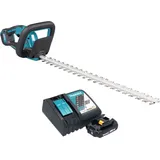 Makita DUH 606 RA Akku Heckenschere 18 V 600 mm Brushless + 1x Akku 2,0 Ah + Ladegerät