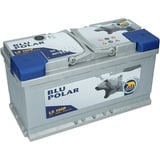 12V 100Ah 870A/EN Autobatterie Bären Blu Polar sofort Einsatzbereit