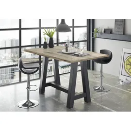 Mäusbacher Bartisch 140 x 105 x 70 cm Schwarz