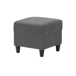 Hocker  Kivana ¦ grau ¦ Maße (cm): B: 52 H: 45 T: 52