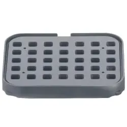 Neumärker Manufaktur Backplatte für Tartlet Basisgerät 31-40621 , T35: 35 Vierecke à 32 mm breit, 32 mm lang, 16 mm tief