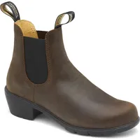 Blundstone Damen Bootie 1673 Heeled Antique Braun 37 EU - 37