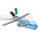 Unger PRO Window Cleaning 4in1 Advanced Kit Glasset optimales Preis-Leistungs-Werkzeug, perfekte Reinigung