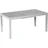 Merxx Ausziehtisch 200 x 90 x 75 cm silber/grau