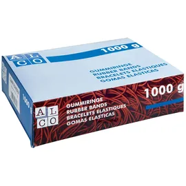 Alco Gummiband Alco Gummibänder, 100 x 5 mm, 1 kg, rot