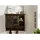 MASSIVMOEBEL24.DE Wandgarderobe Railway 90 x 30 x 75 cm Braun
