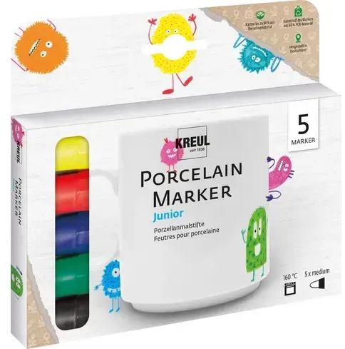 KREUL PorcelainPen easy 5er Set