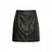 B.YOUNG Lederrock Damen Schwarz 36