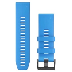 QuickFit 26-Uhrenarmbänder Cyan Blue Silicone