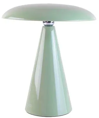 Beacon Lighting Akku-Tischleuchte Kinoko II Kunststoff Grün Jade