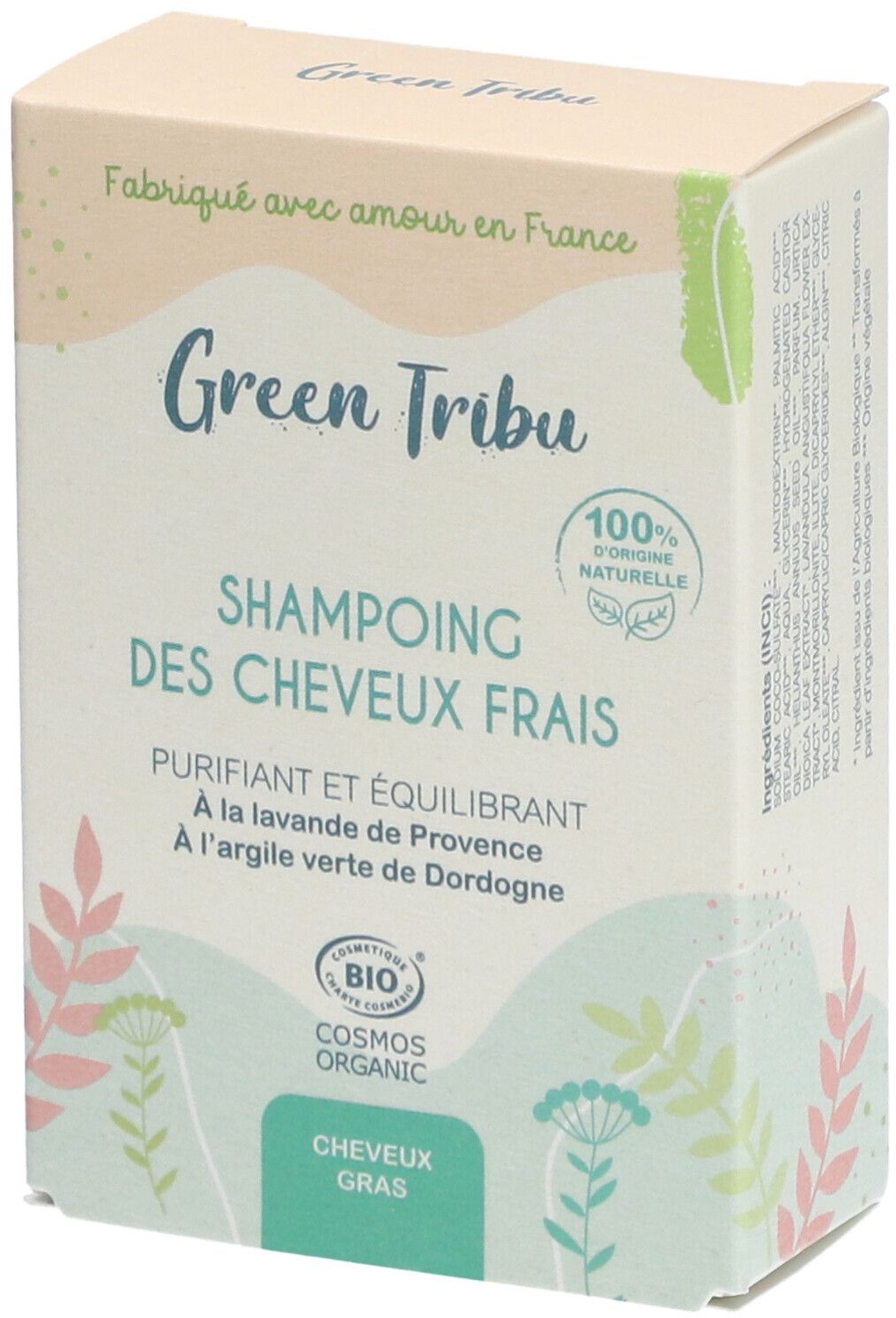 Green Tribu SHAMPOING DES CHEVEUX FRAIS 85 g shampooing