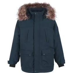 COLOR KIDS Kinder Funktionsjacke Parka w. fake, Total Eclipse, 128