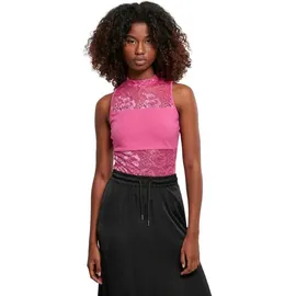 URBAN CLASSICS Bodysuit Laces Rosa/Lila M