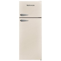 Kühlschrank Gefrierfach freistehend Retro 83 cm 90 Liter Schwarz Respekta