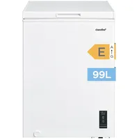 Midea Comfee RCC100WH2(E) Gefriertruhe/169 kWh/Jahr/85cm hoch/99L/38dB/Geringe Lautstärke/Hoch effizientesD-förmigesRohr/Geeignet für verschiedene Einsatzszenarien/Einstellbarer Temperaturregler/Weiß