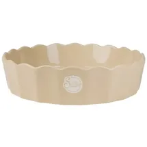 sallys Auflaufform rund 32,5 x 7 cm Beige
