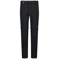 CMP KID Zip Off Pant antracite-flame (20UN) 92