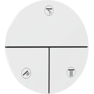 Hansgrohe ShowerSelect Comfort S Ventil Unterputz, 3 Verbraucher, mattweiß