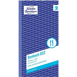 Avery Zweckform Kellner-Nr. 2 - Quittungsblock