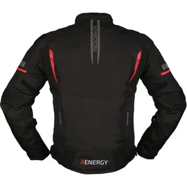 Modeka Aenergy Motorradjacke Schwarz/Neongelb S
