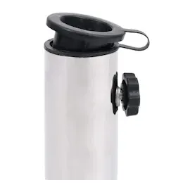 vidaXL Schirmständer Schwarz 45x25x8 cm Granit