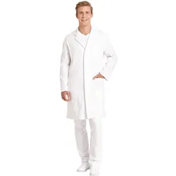 Leiber Unisex Mantel 12/1166 - weiß - XXL