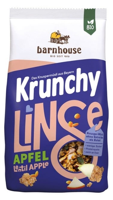 Barnhouse Krunchy Linse Apfel bio