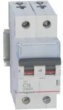 Legrand - TX3 LS-Schalter C16A 2P 10kA 2M