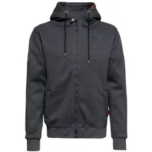 King Kerosin Sweatjacke Grau M