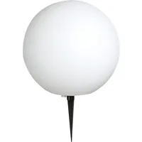 GLOBO Kugelleuchte Erdspieß weiß, inkl. Kabel, D 30 cm