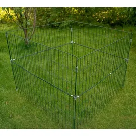 Estexo Komposter Metall Drahtgitter 2er Set Gartenkomposter 90x90x70 cm Draht Gitter