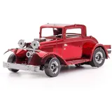 Metal Earth Fascinations Metallbausätze - Oldtimer Ford Coupe 1932, lasergeschnittener 3D-Konstruktionsbausatz, 3D Metall Puzzle, Modellbausatz mit 2.25 Metallplatinen, ab 14 Jahre